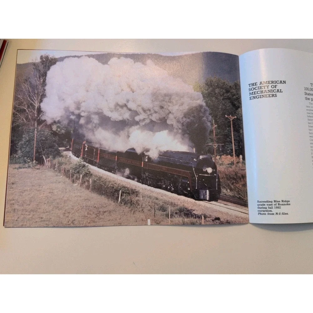 Norfolk and Western 611 Class J Steam Locomotive May 1984 Mechanical Engineers
